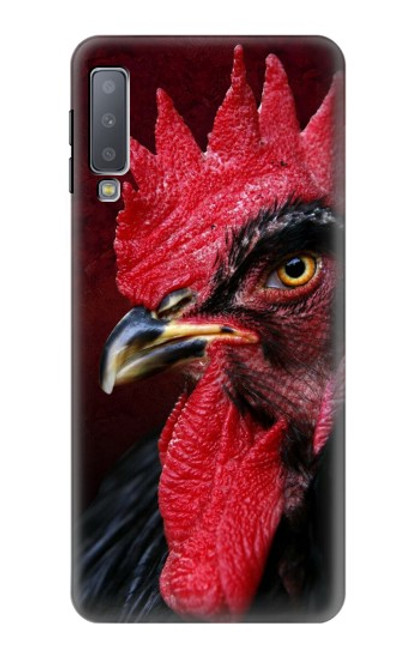 S3797 Chicken Rooster Hülle Schutzhülle Taschen für Samsung Galaxy A7 (2018)