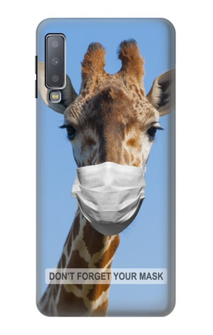 S3806 Giraffe New Normal Hülle Schutzhülle Taschen für Samsung Galaxy A7 (2018)