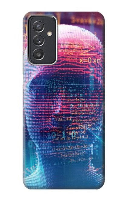 S3800 Digital Human Face Hülle Schutzhülle Taschen für Samsung Galaxy Quantum 2