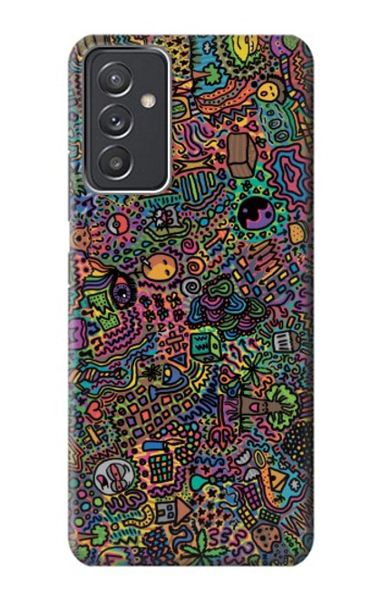 S3815 Psychedelic Art Hülle Schutzhülle Taschen für Samsung Galaxy Quantum 2