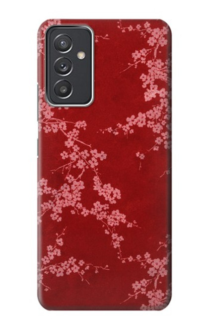 S3817 Red Floral Cherry blossom Pattern Hülle Schutzhülle Taschen für Samsung Galaxy Quantum 2