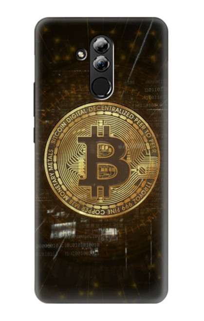 S3798 Cryptocurrency Bitcoin Hülle Schutzhülle Taschen für Huawei Mate 20 lite