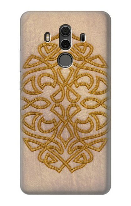 S3796 Celtic Knot Hülle Schutzhülle Taschen für Huawei Mate 10 Pro, Porsche Design