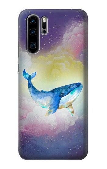 S3802 Dream Whale Pastel Fantasy Hülle Schutzhülle Taschen für Huawei P30 Pro