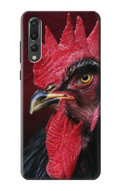 S3797 Chicken Rooster Hülle Schutzhülle Taschen für Huawei P20 Pro
