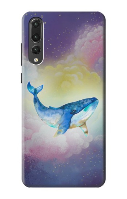 S3802 Dream Whale Pastel Fantasy Hülle Schutzhülle Taschen für Huawei P20 Pro
