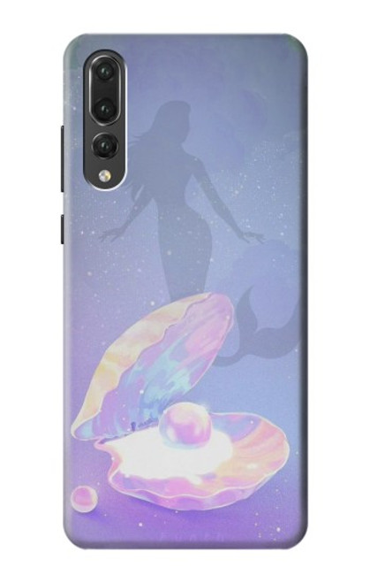 S3823 Beauty Pearl Mermaid Hülle Schutzhülle Taschen für Huawei P20 Pro