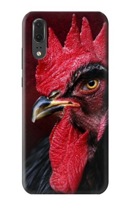 S3797 Chicken Rooster Hülle Schutzhülle Taschen für Huawei P20