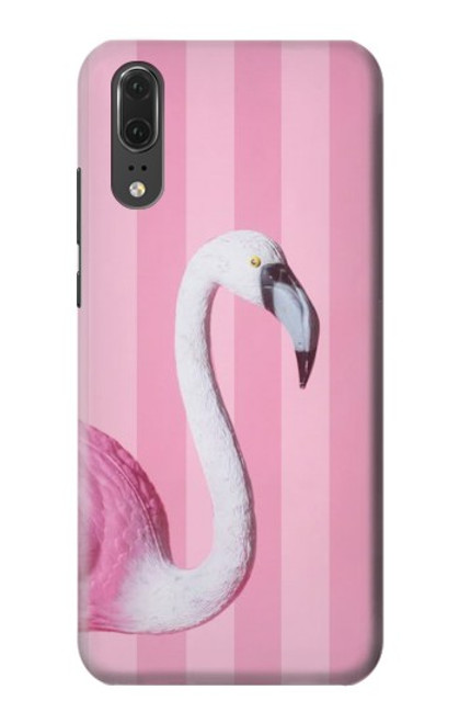 S3805 Flamingo Pink Pastel Hülle Schutzhülle Taschen für Huawei P20