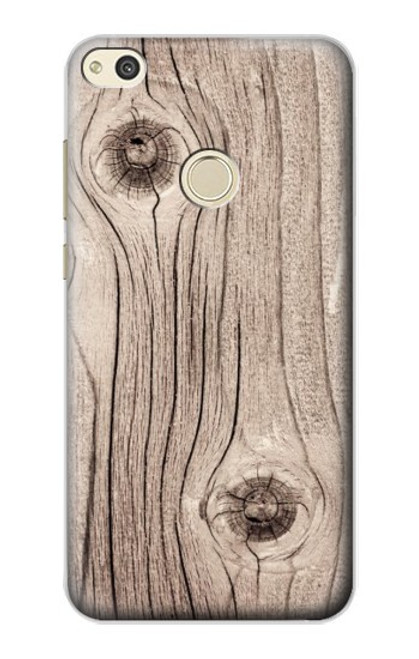 S3822 Tree Woods Texture Graphic Printed Hülle Schutzhülle Taschen für Huawei P8 Lite (2017)