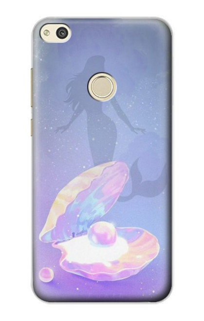 S3823 Beauty Pearl Mermaid Hülle Schutzhülle Taschen für Huawei P8 Lite (2017)
