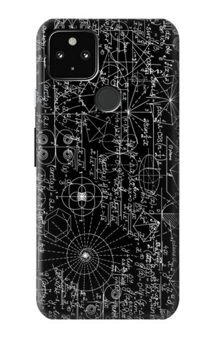 S3808 Mathematics Blackboard Hülle Schutzhülle Taschen für Google Pixel 4a 5G