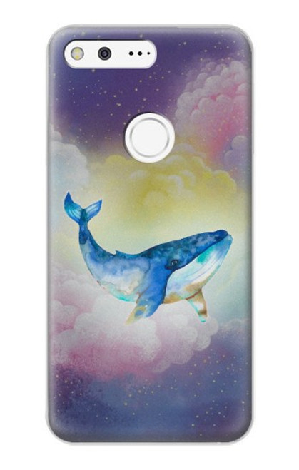 S3802 Dream Whale Pastel Fantasy Hülle Schutzhülle Taschen für Google Pixel XL