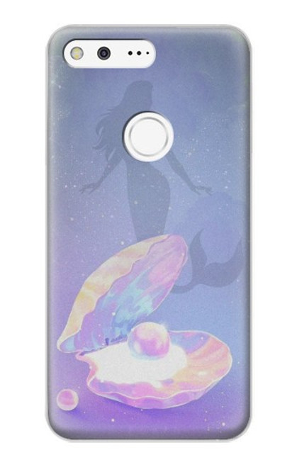 S3823 Beauty Pearl Mermaid Hülle Schutzhülle Taschen für Google Pixel XL