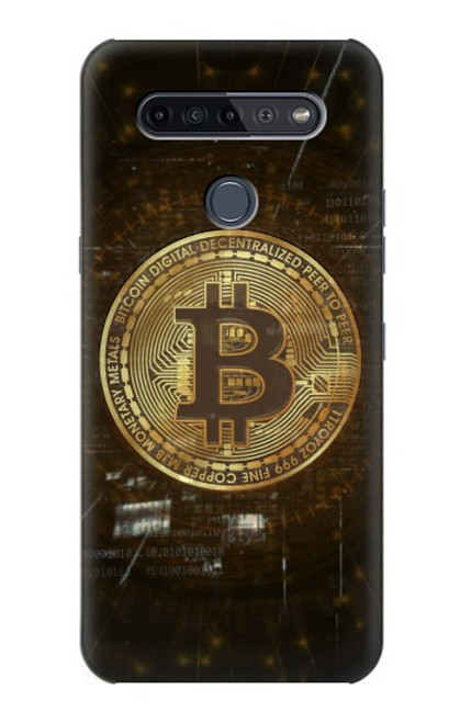 S3798 Cryptocurrency Bitcoin Hülle Schutzhülle Taschen für LG K51S
