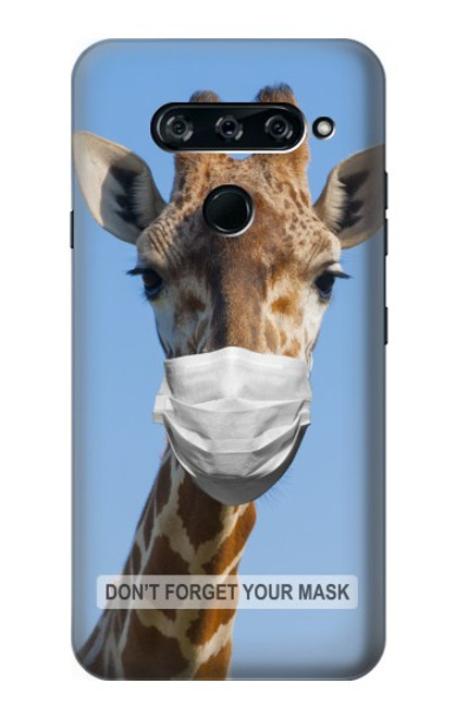 S3806 Giraffe New Normal Hülle Schutzhülle Taschen für LG V40, LG V40 ThinQ