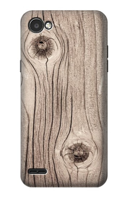 S3822 Tree Woods Texture Graphic Printed Hülle Schutzhülle Taschen für LG Q6