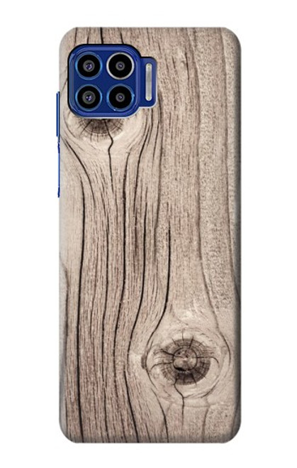 S3822 Tree Woods Texture Graphic Printed Hülle Schutzhülle Taschen für Motorola One 5G