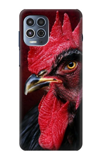 S3797 Chicken Rooster Hülle Schutzhülle Taschen für Motorola Moto G100