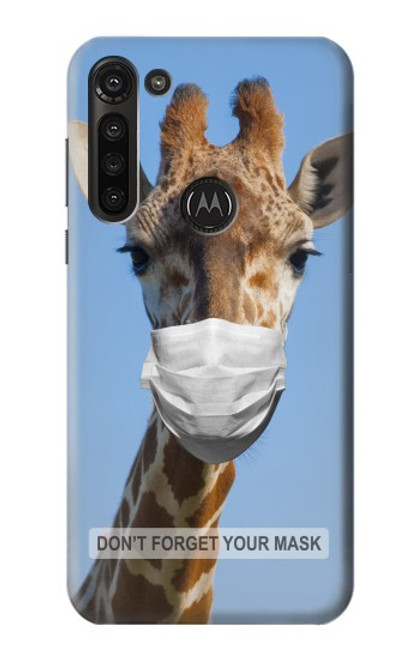 S3806 Giraffe New Normal Hülle Schutzhülle Taschen für Motorola Moto G8 Power