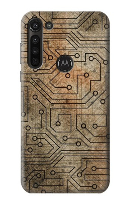 S3812 PCB Print Design Hülle Schutzhülle Taschen für Motorola Moto G8 Power