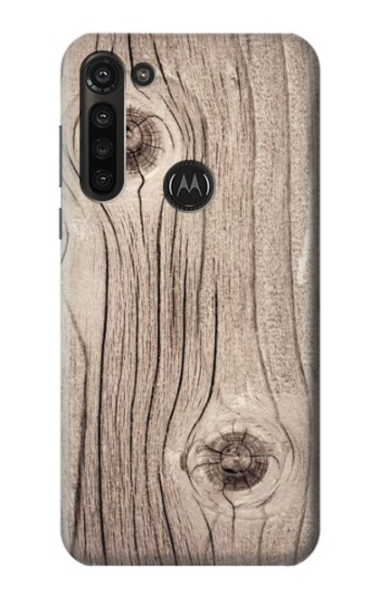 S3822 Tree Woods Texture Graphic Printed Hülle Schutzhülle Taschen für Motorola Moto G8 Power