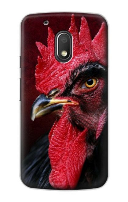S3797 Chicken Rooster Hülle Schutzhülle Taschen für Motorola Moto G4 Play