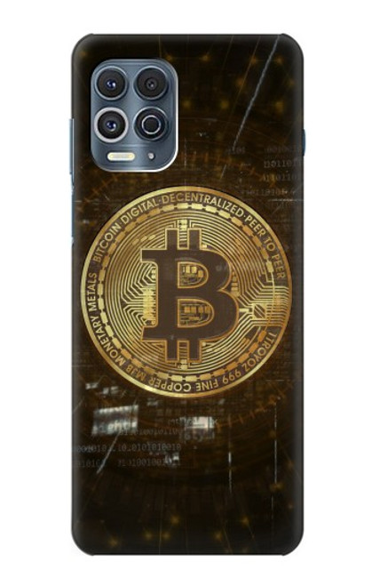 S3798 Cryptocurrency Bitcoin Hülle Schutzhülle Taschen für Motorola Edge S