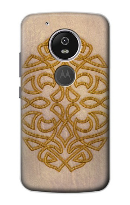 S3796 Celtic Knot Hülle Schutzhülle Taschen für Motorola Moto G6 Play, Moto G6 Forge, Moto E5