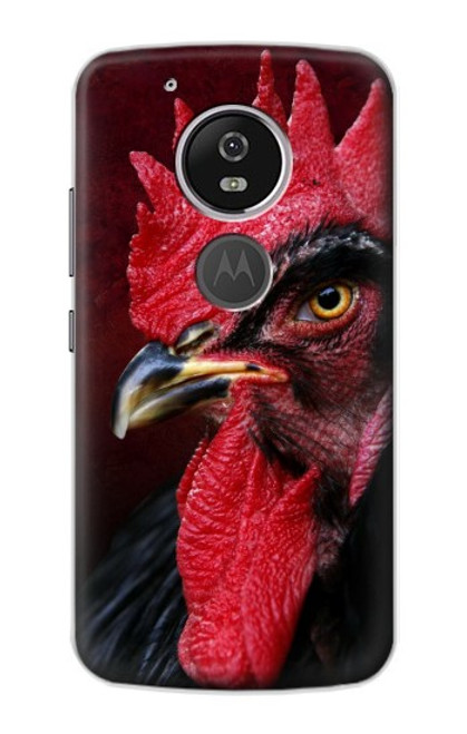 S3797 Chicken Rooster Hülle Schutzhülle Taschen für Motorola Moto G6 Play, Moto G6 Forge, Moto E5