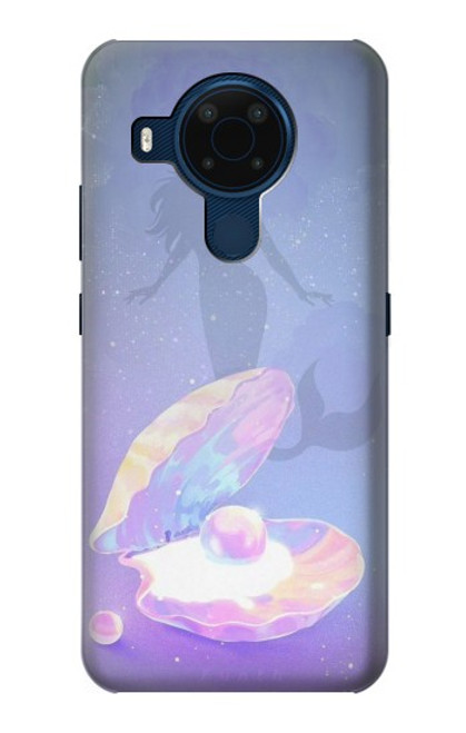S3823 Beauty Pearl Mermaid Hülle Schutzhülle Taschen für Nokia 5.4