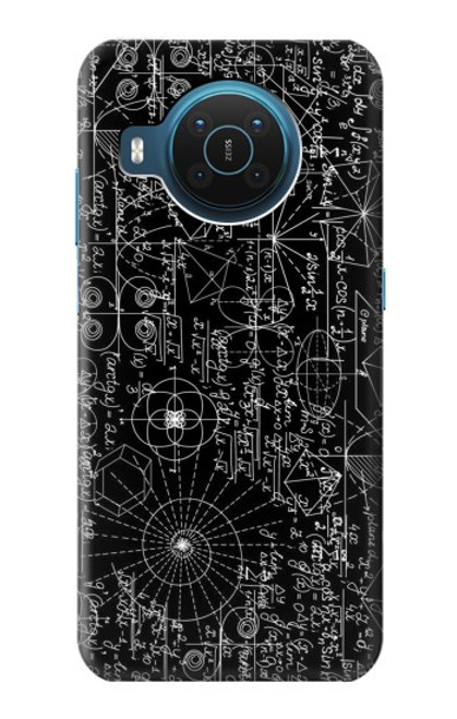S3808 Mathematics Blackboard Hülle Schutzhülle Taschen für Nokia X20