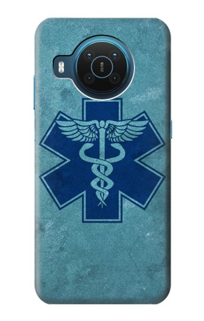 S3824 Caduceus Medical Symbol Hülle Schutzhülle Taschen für Nokia X20