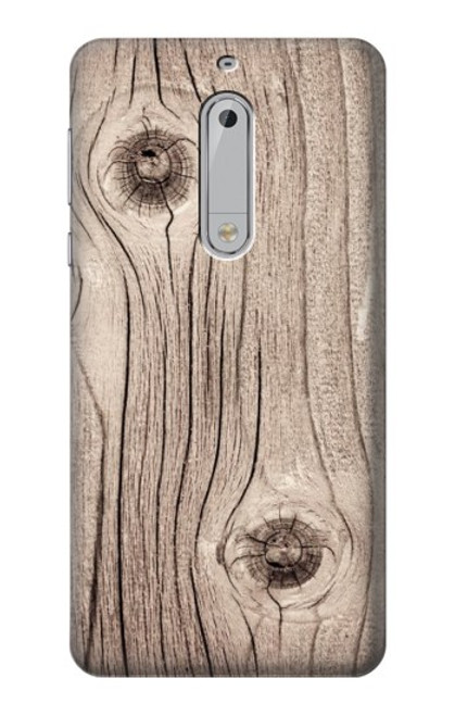 S3822 Tree Woods Texture Graphic Printed Hülle Schutzhülle Taschen für Nokia 5