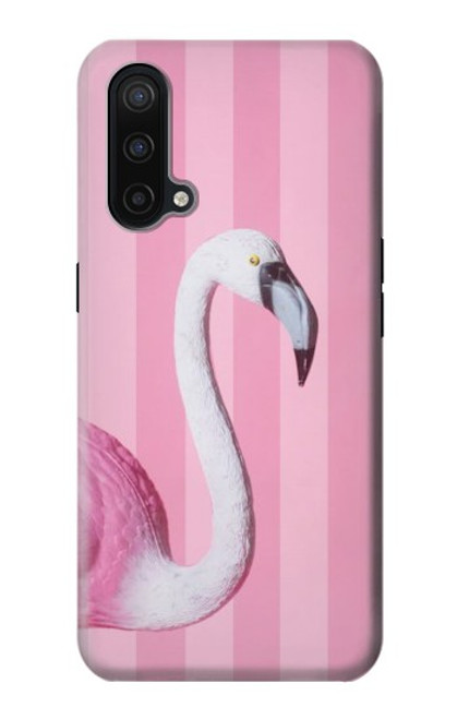 S3805 Flamingo Pink Pastel Hülle Schutzhülle Taschen für OnePlus Nord CE 5G