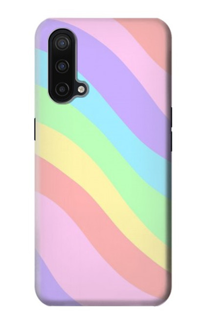 S3810 Pastel Unicorn Summer Wave Hülle Schutzhülle Taschen für OnePlus Nord CE 5G