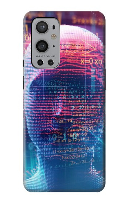 S3800 Digital Human Face Hülle Schutzhülle Taschen für OnePlus 9 Pro