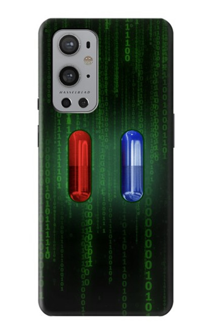 S3816 Red Pill Blue Pill Capsule Hülle Schutzhülle Taschen für OnePlus 9 Pro