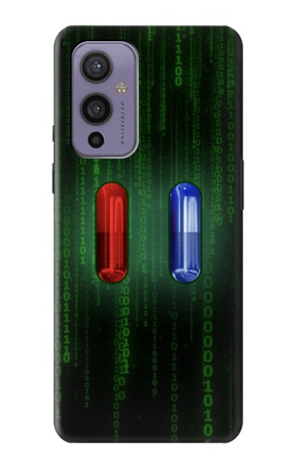 S3816 Red Pill Blue Pill Capsule Hülle Schutzhülle Taschen für OnePlus 9