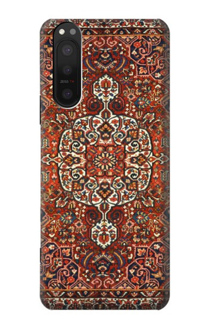 S3813 Persian Carpet Rug Pattern Hülle Schutzhülle Taschen für Sony Xperia 5 II