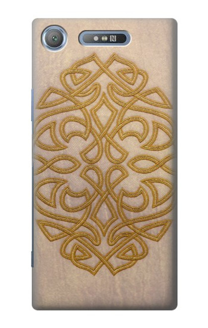 S3796 Celtic Knot Hülle Schutzhülle Taschen für Sony Xperia XZ1