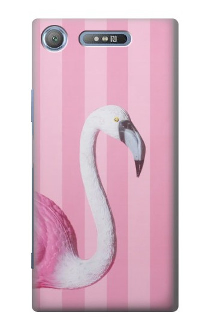 S3805 Flamingo Pink Pastel Hülle Schutzhülle Taschen für Sony Xperia XZ1