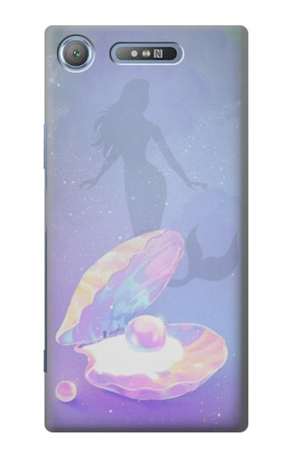 S3823 Beauty Pearl Mermaid Hülle Schutzhülle Taschen für Sony Xperia XZ1