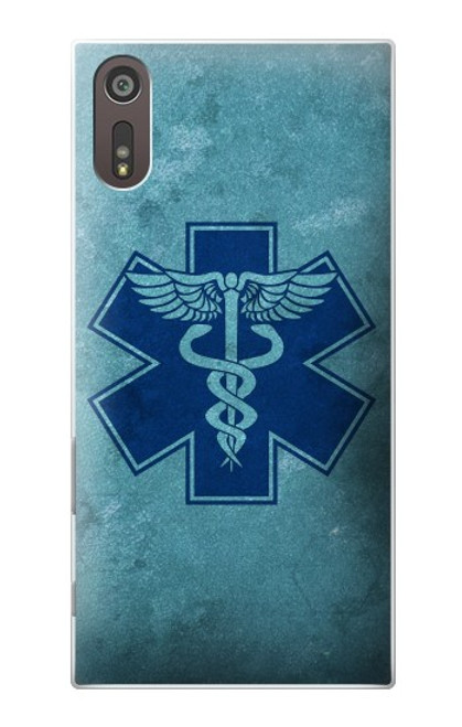 S3824 Caduceus Medical Symbol Hülle Schutzhülle Taschen für Sony Xperia XZ