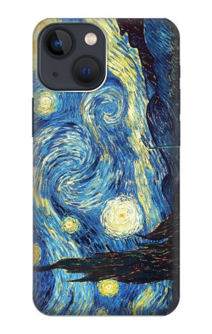 S0213 Van Gogh Starry Nights Hülle Schutzhülle Taschen für iPhone 13 mini