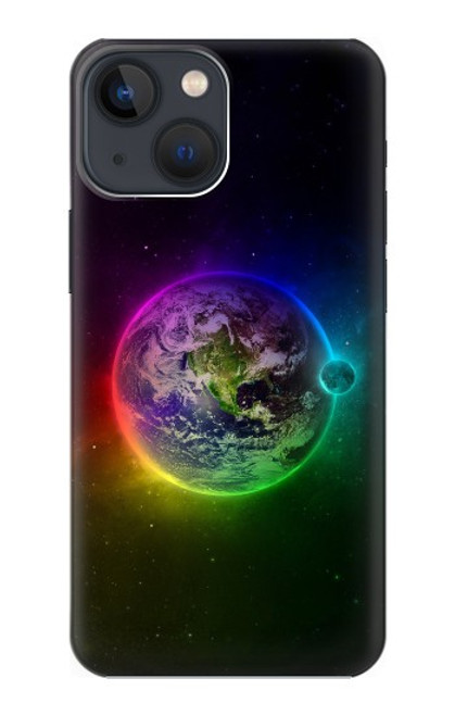 S2570 Colorful Planet Hülle Schutzhülle Taschen für iPhone 13 mini