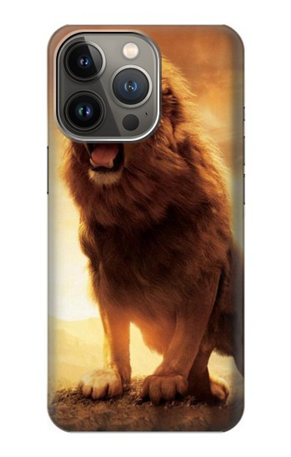 S1957 Lion Aslan Hülle Schutzhülle Taschen für iPhone 13 Pro Max