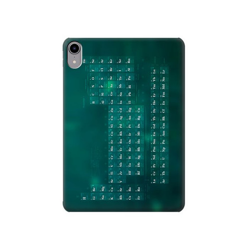 S0846 Chemistry Periodic Table Hülle Schutzhülle Taschen für iPad mini 6 7, iPad mini (2021,2024)