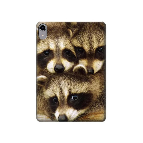 S0977 Baby Raccoons Hülle Schutzhülle Taschen für iPad mini 6 7, iPad mini (2021,2024)