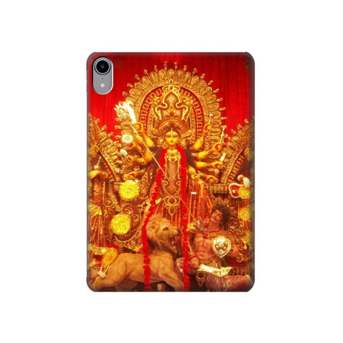 S1030 Hindu God Durga Puja Hülle Schutzhülle Taschen für iPad mini 6 7, iPad mini (2021,2024)